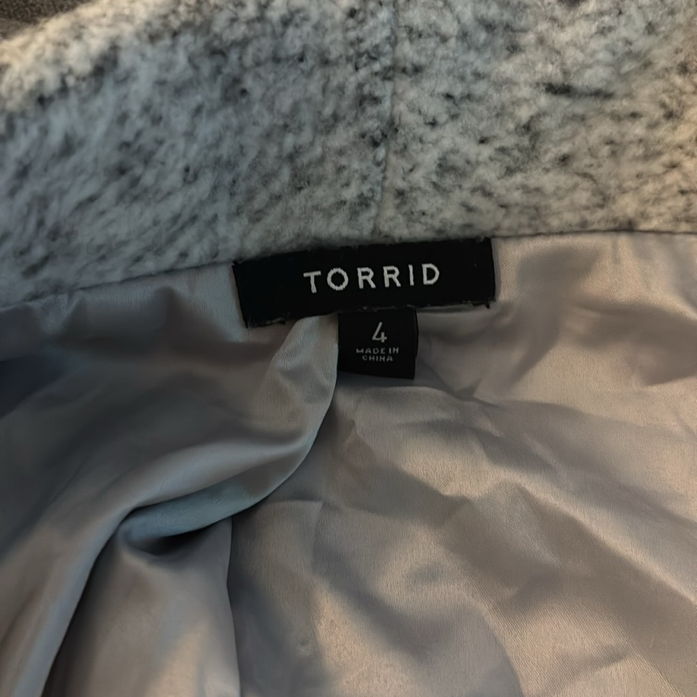 Torrid Gray Jacket - Picture 5 of 6